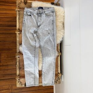 GAP High Rise Vintage Slim Jeans in Light Gray, Women’s size 2/26